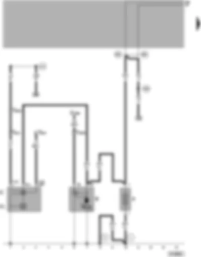 Wiring Diagram  VW PASSAT 2001 - Battery - starter - alternator - voltage regulator