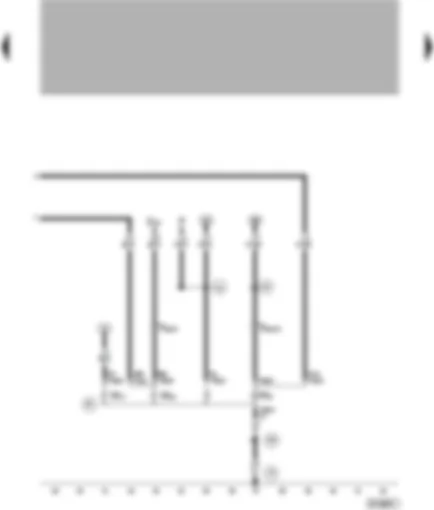 Wiring Diagram  VW PASSAT 2001 - Right turn signal - right brake and tail light