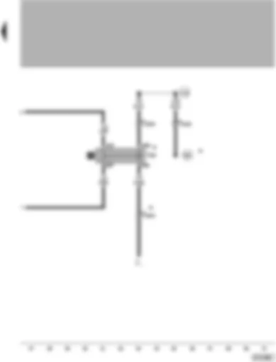 Wiring Diagram  VW PASSAT 2000 - Radiator fan run-on relay