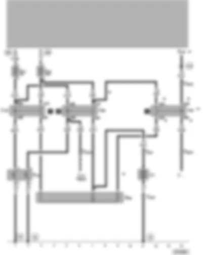 Wiring Diagram  VW PASSAT 2001 - Radiator fan