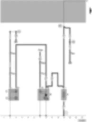 Wiring Diagram  VW PASSAT 2001 - Battery - starter - alternator - voltage regulator