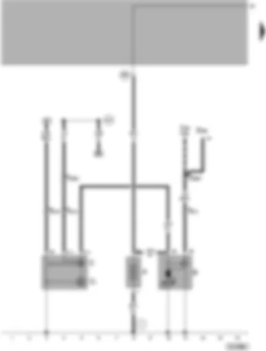 Wiring Diagram  VW PASSAT 2001 - Battery - starter - alternator - voltage regulator