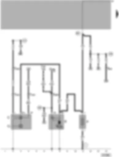 Wiring Diagram  VW PASSAT 2001 - Battery - starter - alternator - voltage regulator