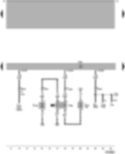 Wiring Diagram  VW PASSAT 2001 - Simos control unit - brake servo relay - vacuum pump for brakes