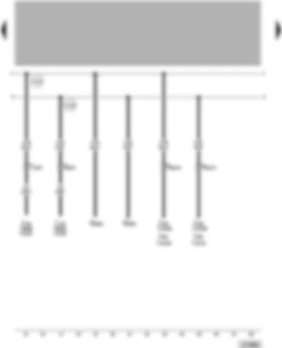 Wiring Diagram  VW PASSAT 2002 - ABS with EDL control unit - steering angle sender - engine control units