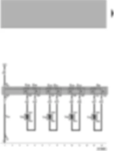 Wiring Diagram  VW PASSAT 2005 - Seat adjustment driver seat