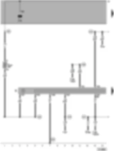 Wiring Diagram  VW PASSAT 2001 - Operating electronics control unit (mobile phone) - radio - telephone microphone - antenna per radio/telefono - mobile telephone