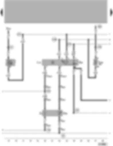 Wiring Diagram  VW PASSAT 2004 - Heated driver