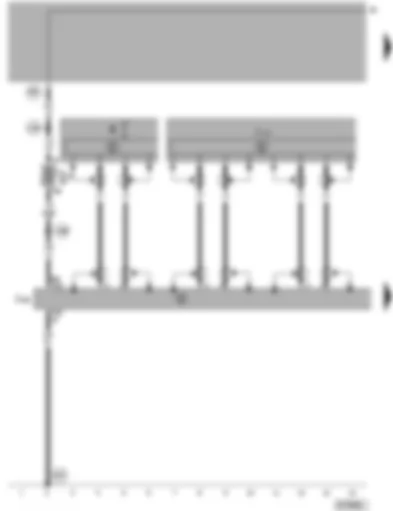 Wiring Diagram  VW PASSAT 2005 - Aerial circuit change over unit - radio - TV tuner