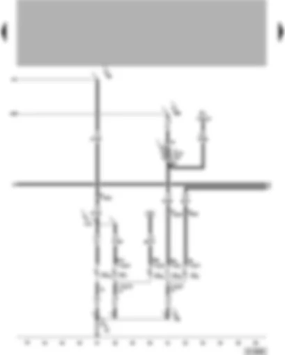 Wiring Diagram  VW PASSAT 2002 - Bulb front right