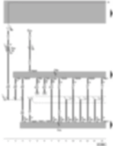 Wiring Diagram  VW PASSAT 2005 - Navigation/TV tuner - control unit for internet access