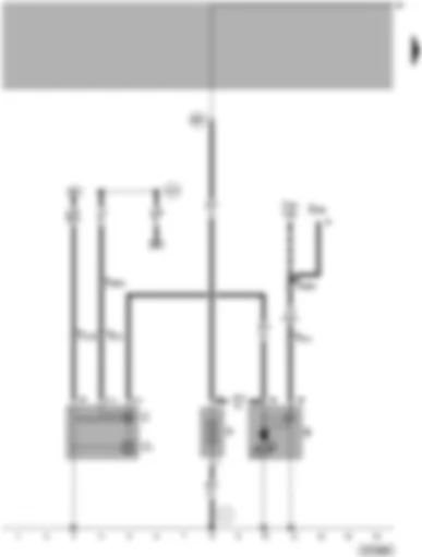 Wiring Diagram  VW PASSAT 2005 - Battery - starter - alternator - voltage regulator