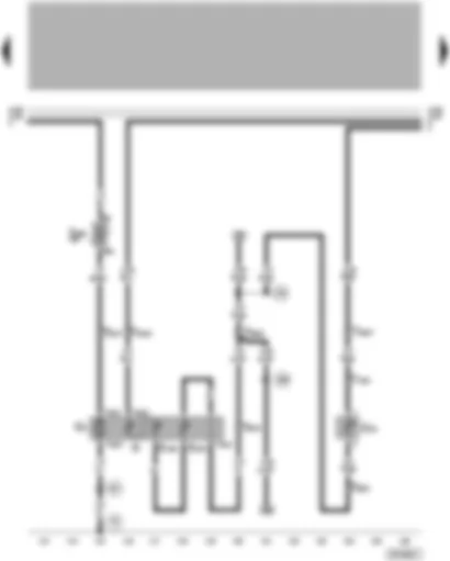 Wiring Diagram  VW PASSAT 2005 - Fuel gauge sender - fuel pump - coolant shortage indicator sender