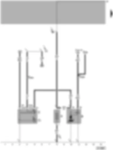Wiring Diagram  VW PASSAT 2005 - Battery - starter - alternator - voltage regulator