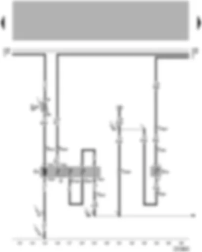Wiring Diagram  VW PASSAT 2005 - Fuel gauge sender - fuel pump - coolant shortage indicator sender