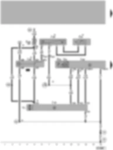 Wiring Diagram  VW PASSAT 2005 - Climatronic control unit - fresh air blower control unit and solar operation - solar cell isolation relay - fresh air blower - temperature sensor blower - solar cells