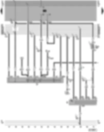 Wiring Diagram  VW PASSAT 2003 - Ignition/starter switch - Radio