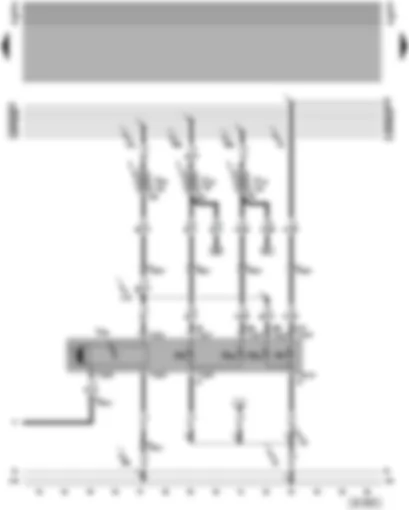 Wiring Diagram  VW PASSAT 2005 - Bulbs - right headlight range control motor