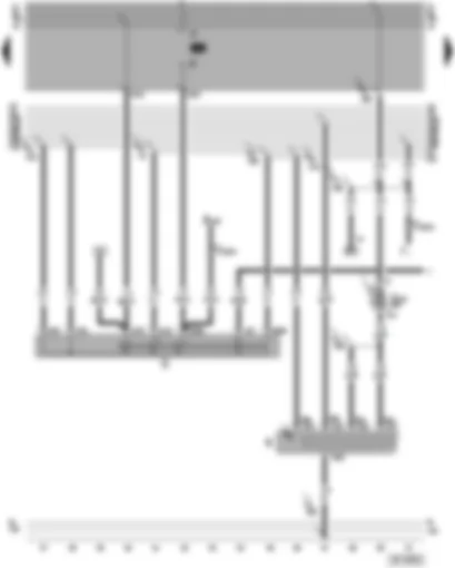 Wiring Diagram  VW PASSAT 2005 - Ignition/starter switch - radio