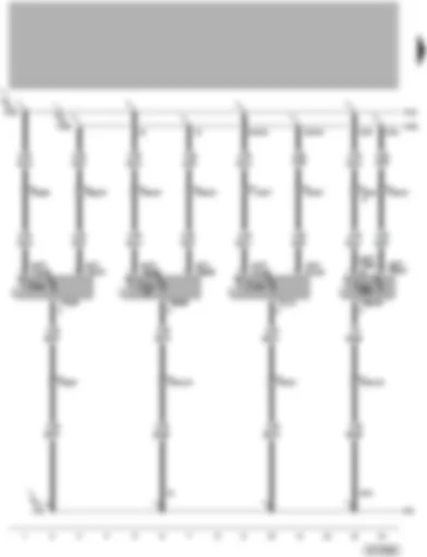 Wiring Diagram  VW PASSAT 2005 - ABS and EDL control unit - automatic gearbox control unit - airbag control unit