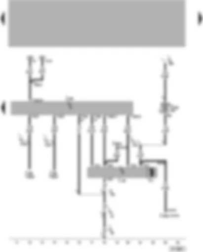 Wiring Diagram  VW PASSAT 2005 - Climatronic control unit - front fresh air blower