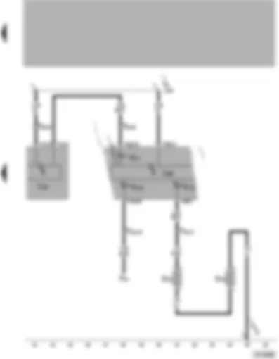 Wiring Diagram  VW PASSAT 2000 - ABS with EDL control unit - dash panel insert - brake pad wear sender and warning lamp - ABS warning lamp