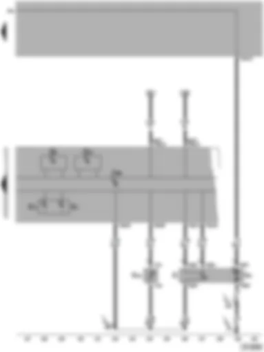 Wiring Diagram  VW PASSAT 2006 - Dash panel insert - rev. counter - speedometer - fuel gauge - fuel system pressurisation pump