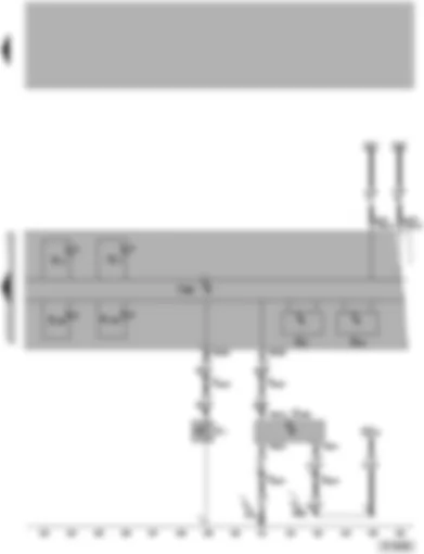 Wiring Diagram  VW PASSAT 2005 - Dash panel insert - warning lamps - oil pressure switch - oil level and oil temperature sender - rev. counter - speedometer