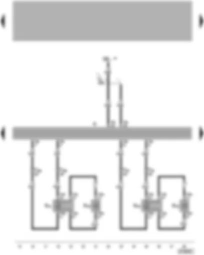 Wiring Diagram  VW PASSAT 2005 - Radio - treble loudspeaker and front doors bass loudspeaker 