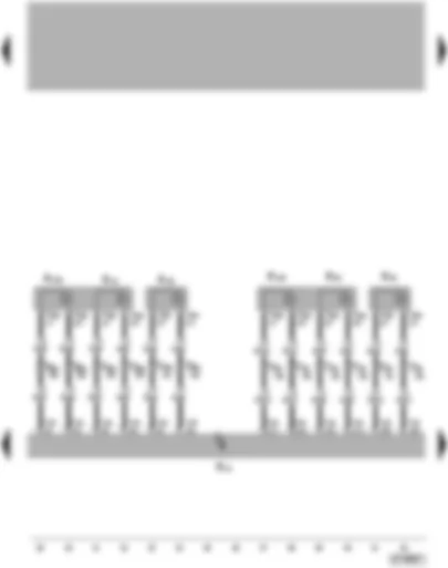 Wiring Diagram  VW PASSAT 2005 - Amplifier - treble tone- - mid-range- and front doors bass loudspeakers