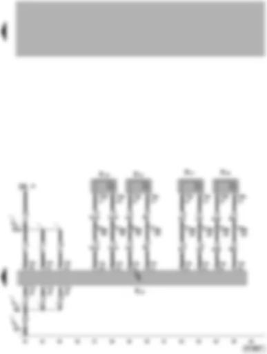 Wiring Diagram  VW PASSAT 2005 - Amplifier - treble tone- and rear doors bass loudspeakers