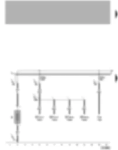 Wiring Diagram  VW PASSAT 2005 - Battery - SA-fuses