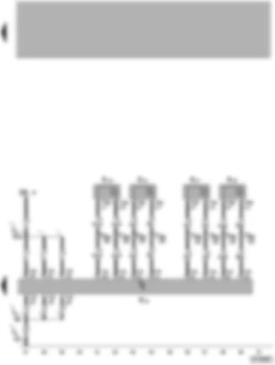 Wiring Diagram  VW PASSAT 2005 - Amplifier - treble tone- and rear doors bass loudspeakers