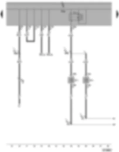 Wiring Diagram  VW PASSAT 2006 - Relay for dual tone horn - treble tone horn - bass tone horn