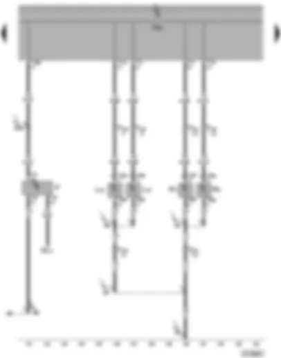 Wiring Diagram  VW PASSAT 2006 - Turn signal and fog light bulbs - brake light switch