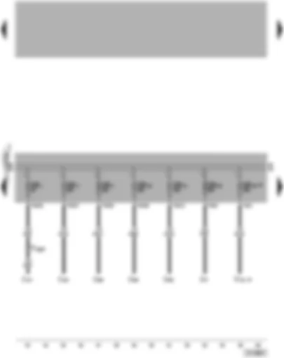 Wiring Diagram  VW PASSAT 2005 - SB fuses