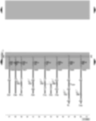 Wiring Diagram  VW PASSAT 2005 - SB fuses