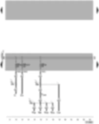 Wiring Diagram  VW PASSAT 2005 - SB fuses