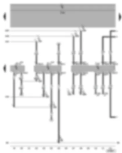 Электросхемa  VW PASSAT 2005 - Таксометр - зеркало с таксометром - диагностический интерфейс шин данных