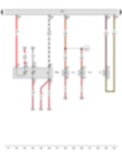 Wiring Diagram  VW PASSAT 1983 - Rear lid remote lock key switch - Vehicle electrical system control module