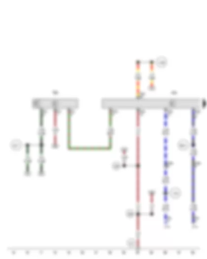 Wiring Diagram  VW PASSAT 1983 - High pressure sensor - Climatronic control module