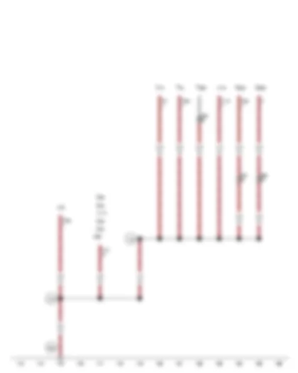 Wiring Diagram  VW PASSAT 1983 - Ground connection 3 (in engine compartment wiring harness) - Ground connection on left headlamp