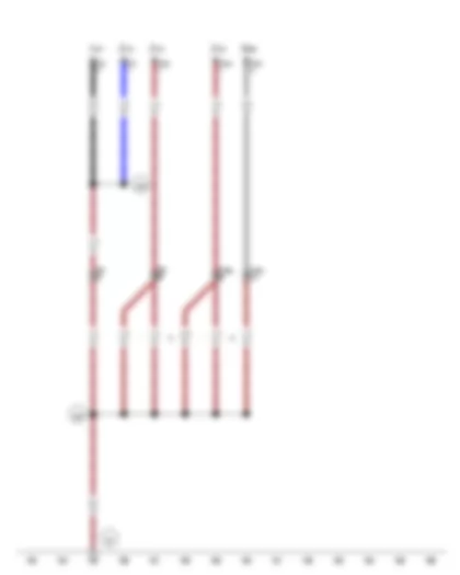 Wiring Diagram  VW PASSAT 2013 - Earth point - on left in luggage compartment - Earth connection 29 - in main wiring harness