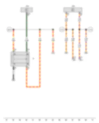 Wiring Diagram VW PASSAT 1984 - Rear window defogger relay - Data bus on board diagnostic interface Wiring Diagram VW PASSAT 1984 - Rear window defogger relay - Data bus on board diagnostic interface