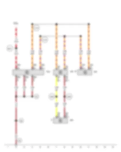 Wiring Diagram  VW PASSAT 1983 - Compass magnetic field sensor - Data bus on board diagnostic interface