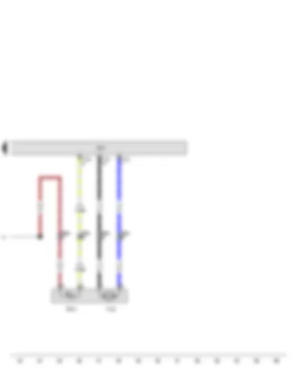 Wiring Diagram  VW PASSAT 1984 - Driver seat adjustment control module - Driver seat lumbar support curvature adjustment motor