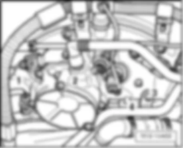 VW PASSAT 1983 3.6L CDVB - Component Overview