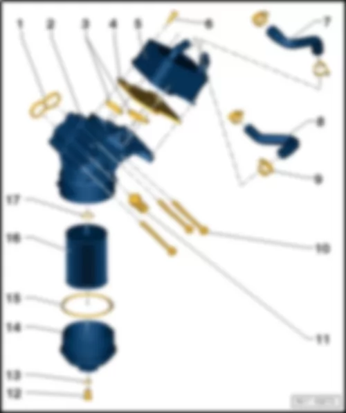 VW PASSAT 1983 3.6L CDVB - Component Overview