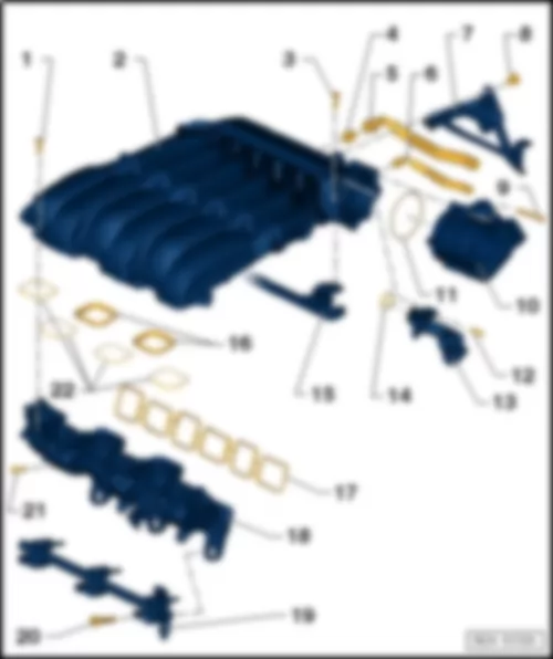 VW PASSAT 1983 3.6L CDVB - Component Overview