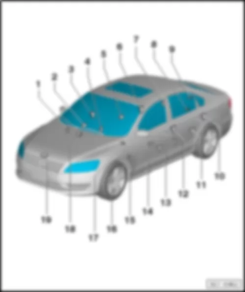 VW PASSAT 1983 Central Locking Component Overview